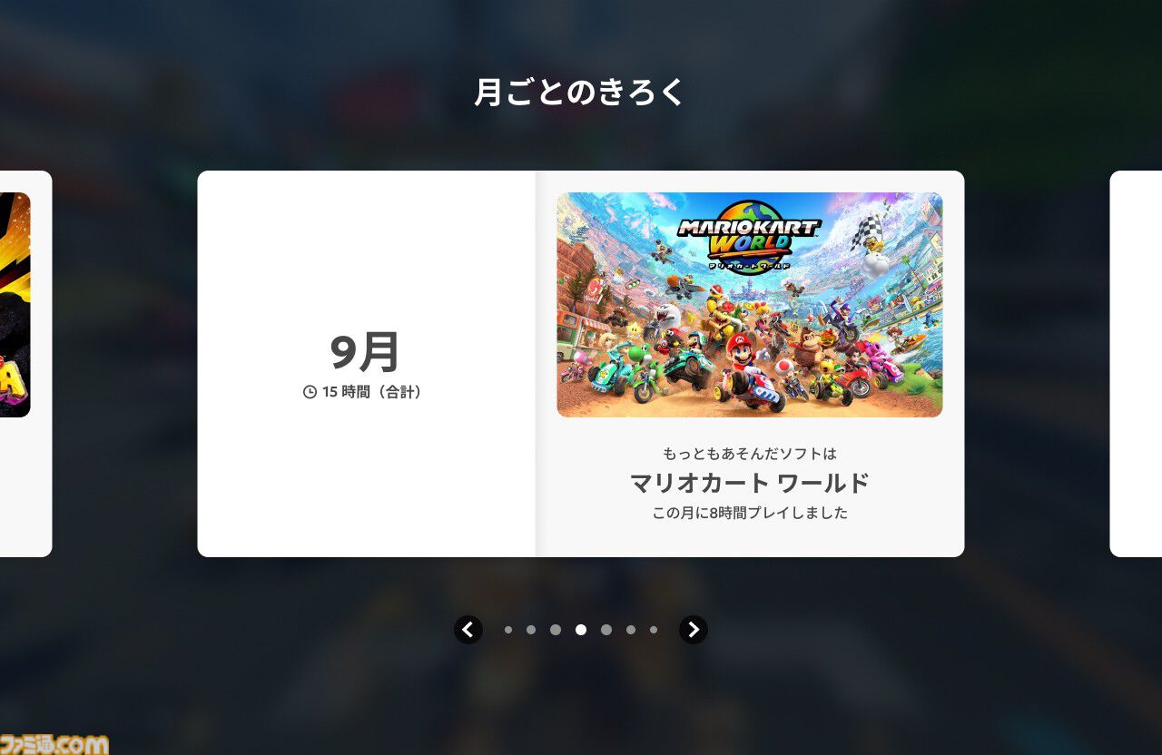 “Nintendo Switch 2025年の振り返り”特設サイトが公開。もっとも遊んだソフトTOP3や、好きなソフトのジャンル傾向をチェックできる