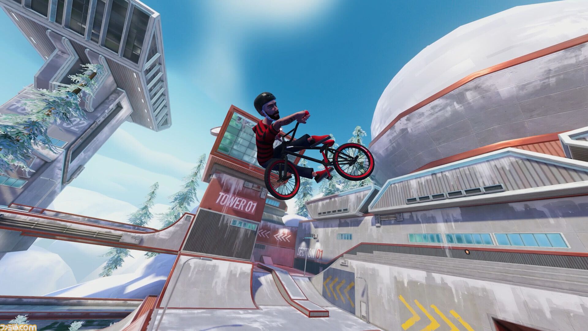 『Streetdog BMX』広大なマップを自転車で駆け巡りド派手なトリックを決めまくるアクションスポーツゲームが1月15日に発売