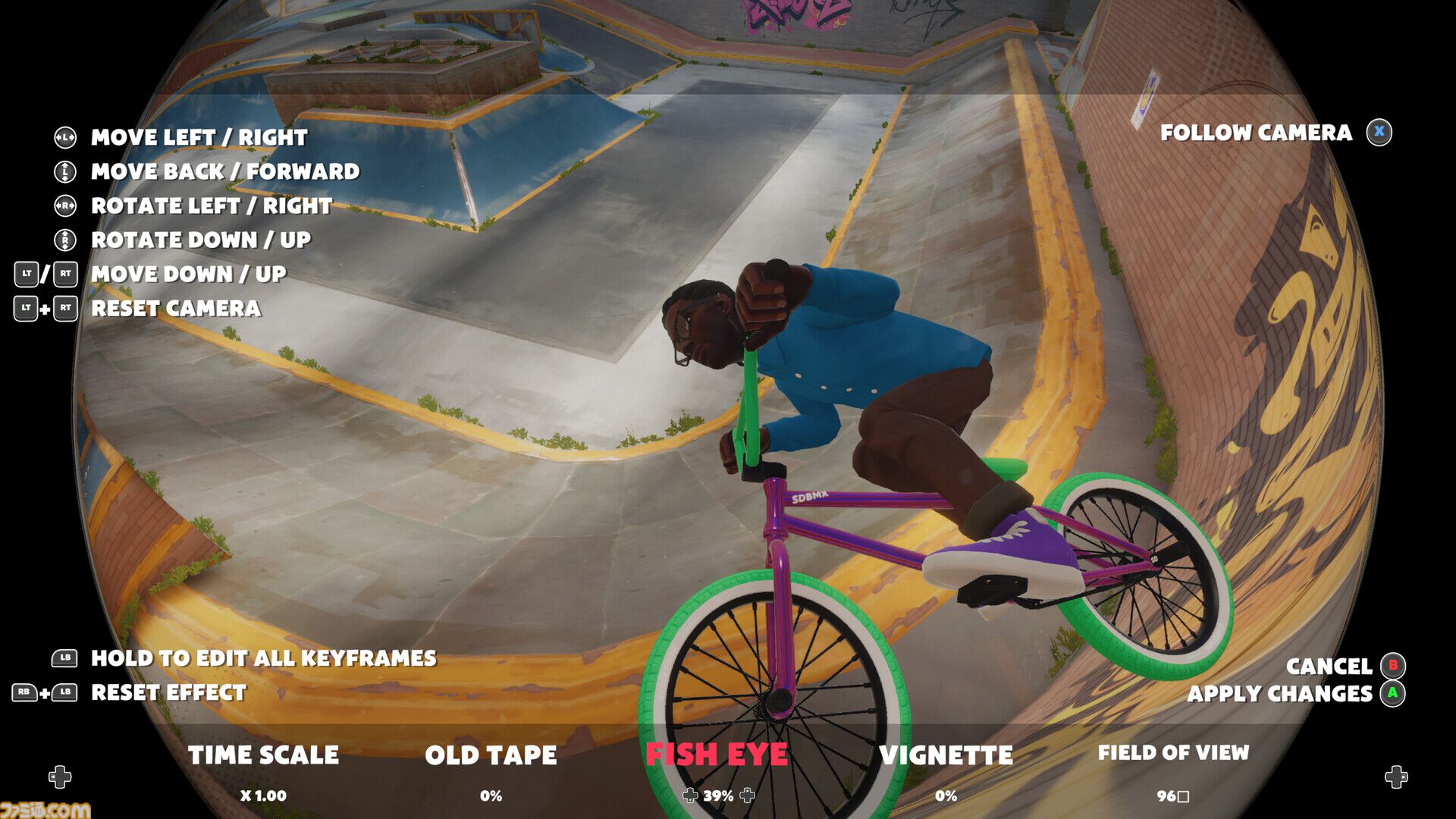 『Streetdog BMX』広大なマップを自転車で駆け巡りド派手なトリックを決めまくるアクションスポーツゲームが1月15日に発売