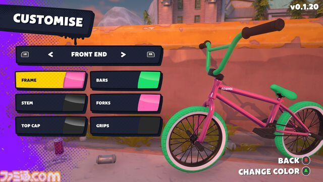 『Streetdog BMX』広大なマップを自転車で駆け巡りド派手なトリックを決めまくるアクションスポーツゲームが1月15日に発売