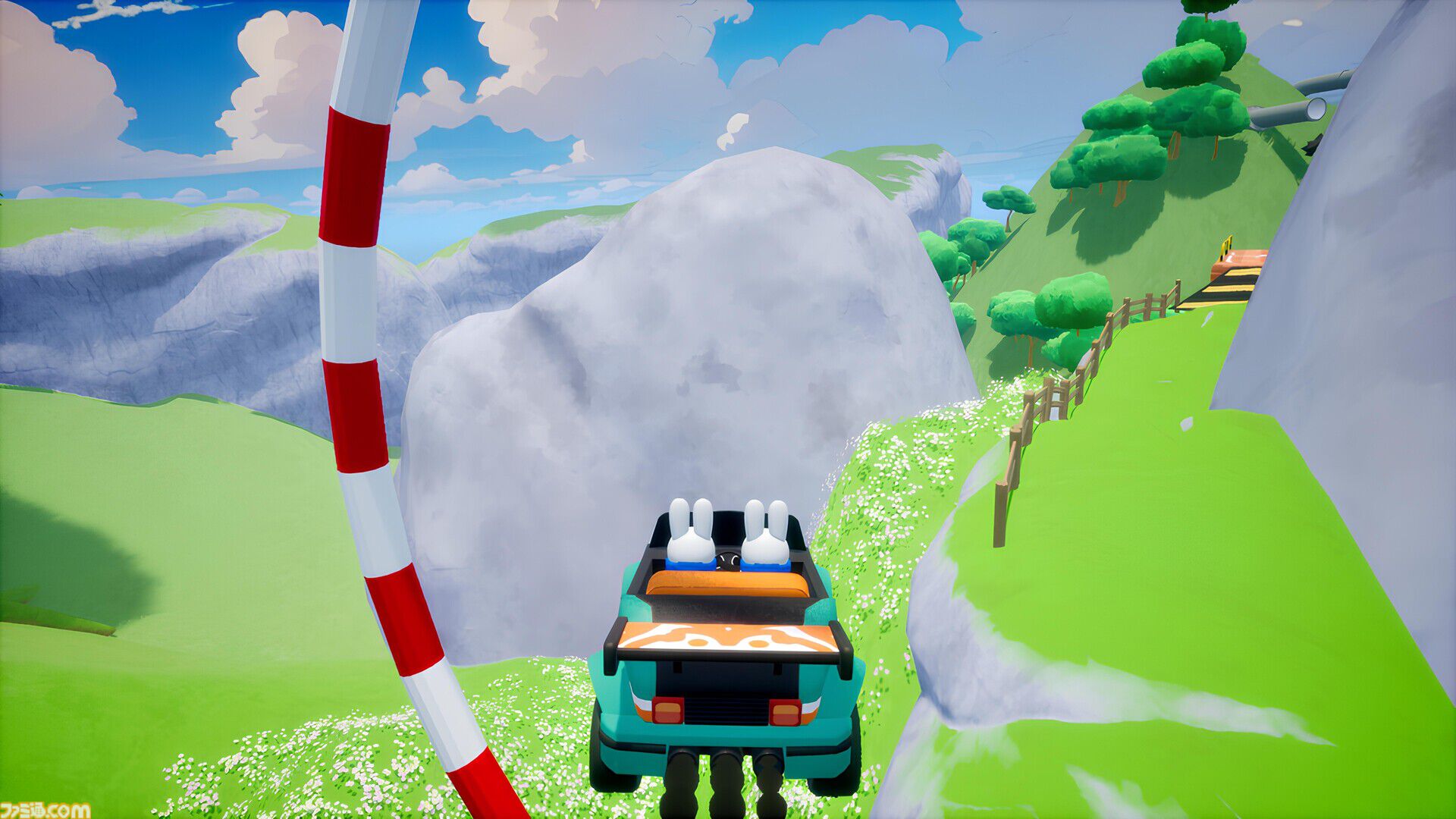 『Drive Together』1台のクルマを複数人で同時に操作するドライブゲームのデモ版が配信。意図した方向に進めないもどかしいドライブが存分に楽しめる