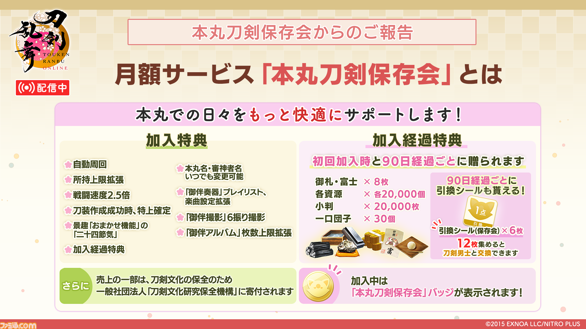 【とうらぶ】祝『刀剣乱舞ONLINE』11周年！　新刀剣男士・二筋樋貞宗や『⼑剣乱舞ぱずぎり』など最新情報総まとめ＆太⿎鐘貞宗役の髙橋孝治さん、原作Pでじたろうさん、開発P伊藤さんへの独占インタビューを掲載