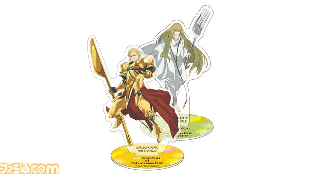『Fate/strange Fake』×ジョイフルコラボでアーチャー＆ランサーがフォークとナイフを装備。2500円以上の食事でオリジナルポストカードがもらえる