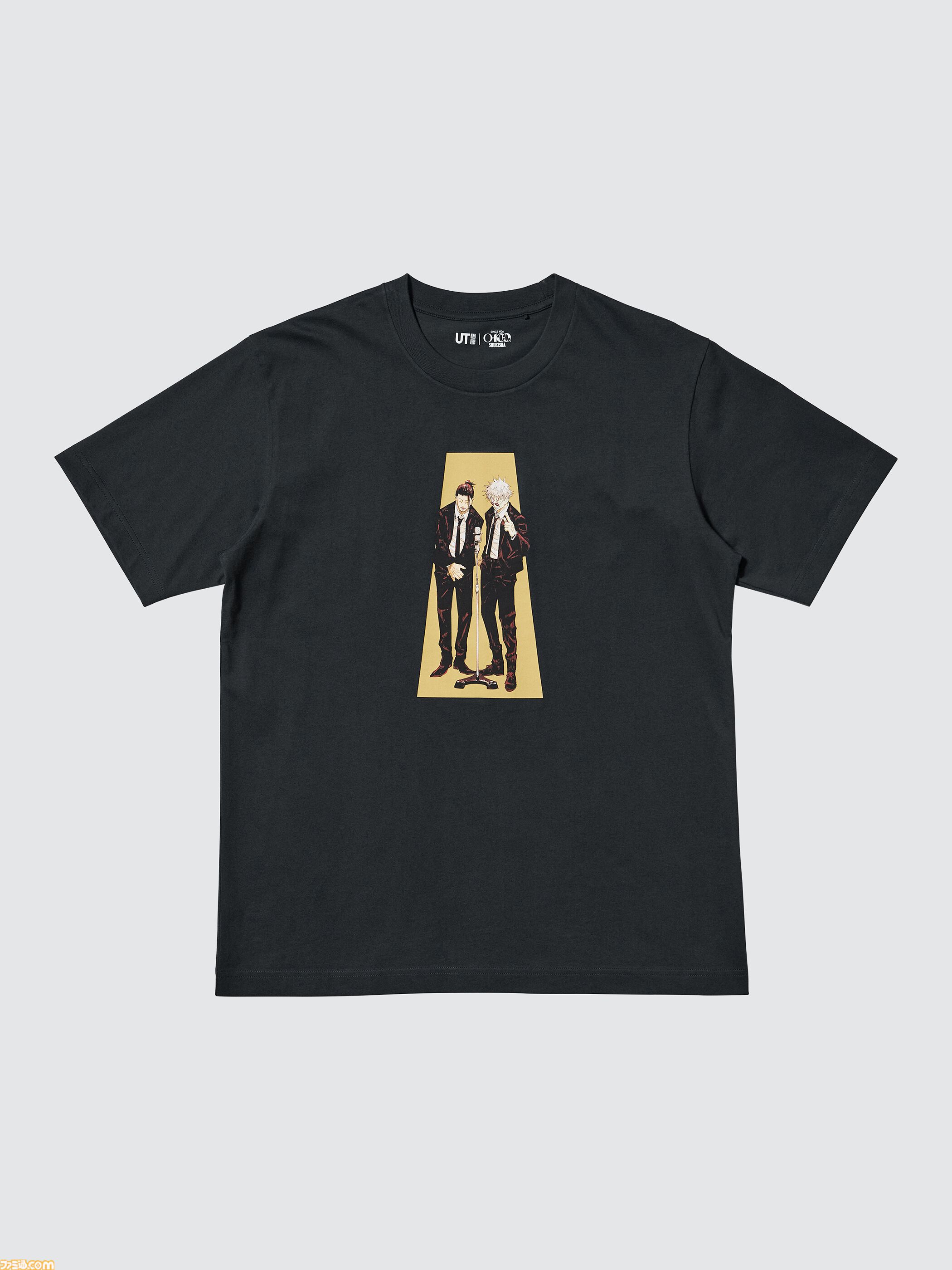 『ハンターハンター』『呪術廻戦』など名作漫画をデザインしたTシャツ“マンガUT”が3月16日発売。集英社とのコラボUTは今後2年間にわたって展開