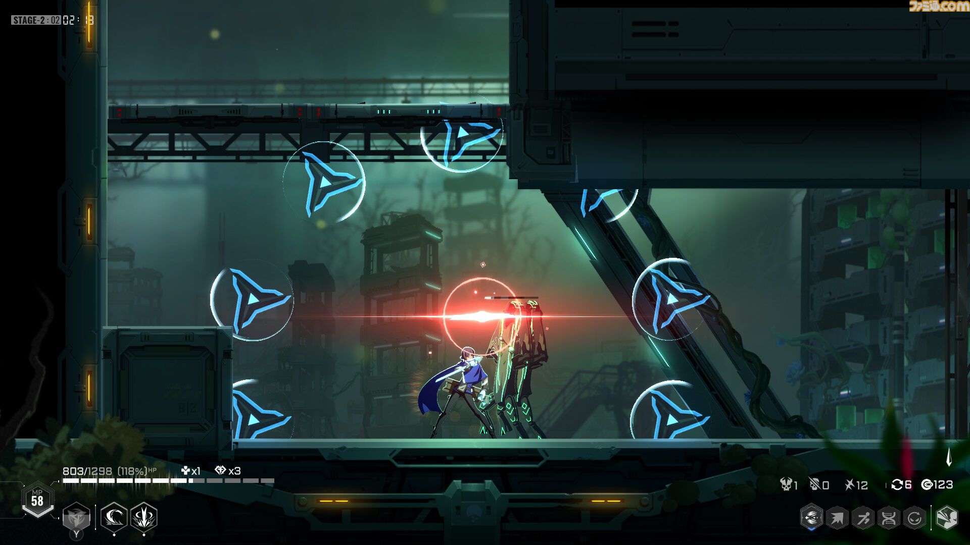 『ブレイブルー エントロピーエフェクト X』アークシステムワークス監修の爽快アクション体験版が配信開始。ラグナ、Es、ヒビキの3キャラを使用可能
