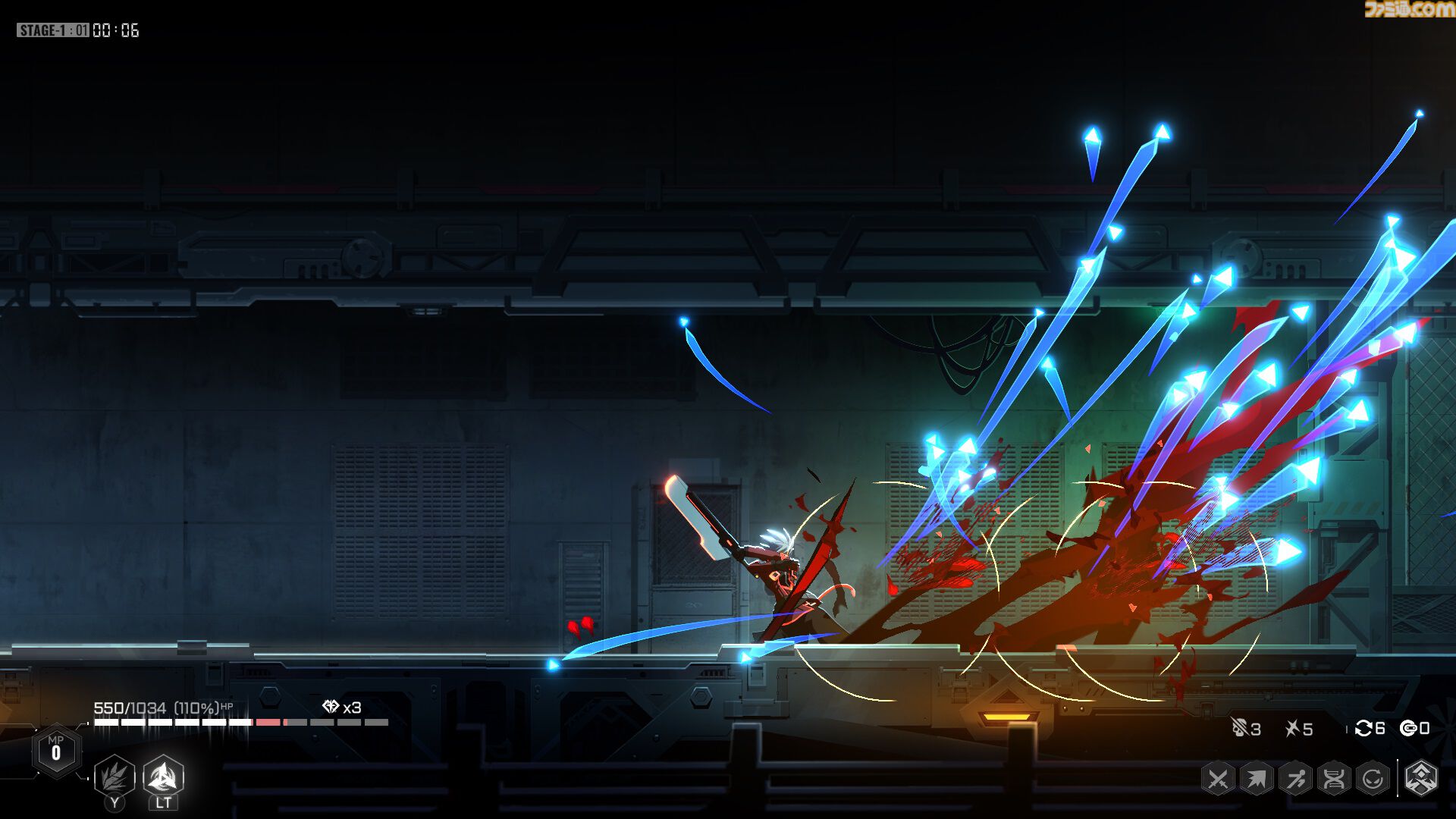 『ブレイブルー エントロピーエフェクト X』アークシステムワークス監修の爽快アクション体験版が配信開始。ラグナ、Es、ヒビキの3キャラを使用可能