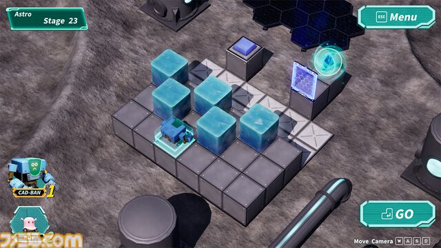 『アストロルーパーズ』過去の自分と協力する4次元パズルゲームのデモ版が1/16配信。“ひらめけば1分以内で解ける”直感性と高難度を両立した練り込まれたステージ構成