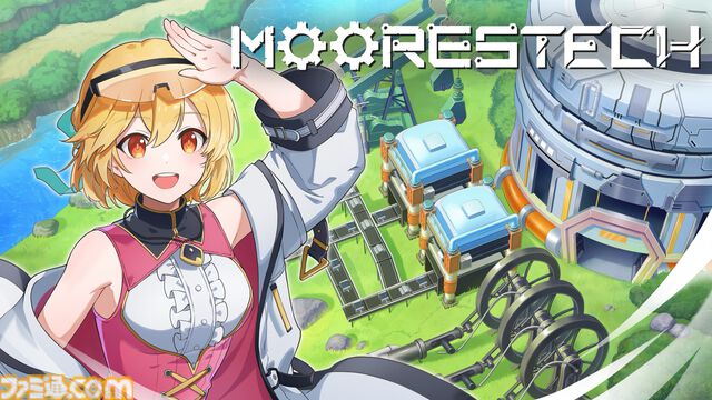 『moorestech』個人開発による国産自動化シミュレーションが8月ごろ発売。アニメ調キャラが織りなすストーリーや独自の歯車システムを搭載