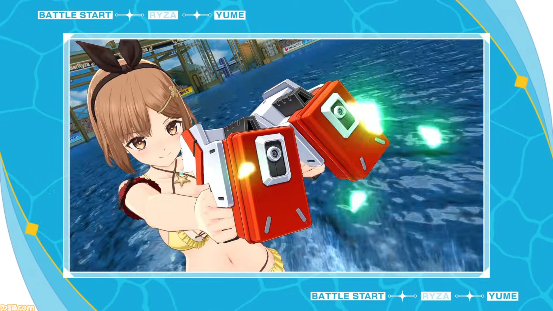 【ライザのアトリエ】『ドルフィンウェーブ』コラボが1月19日より開催決定。水着衣装のライザ、クラウディア衣装の由芽がドルウェブでプレイアブル化