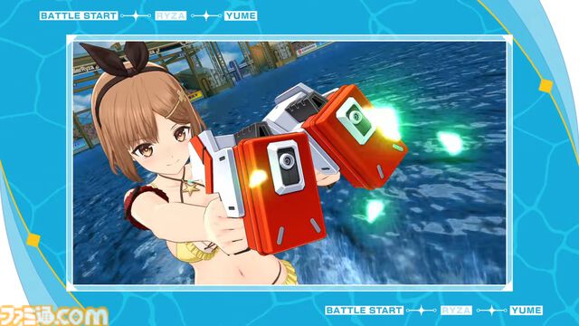 【ライザのアトリエ】『ドルフィンウェーブ』コラボが1月19日より開催決定。水着衣装のライザ、クラウディア衣装の由芽がドルウェブでプレイアブル化