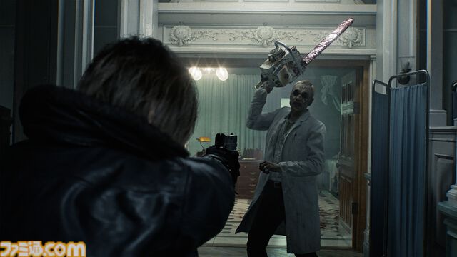 【バイオ9】『バイオハザード レクイエム』レオンは“斧（トマホーク）”を使った新アクションも！ パリィやステルスキルを駆使して相当強い【バイオハザード ショーケース】