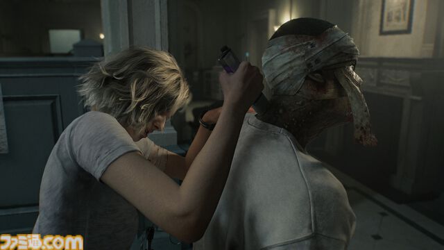 【バイオ9】『バイオハザード レクイエム』レオンは“斧（トマホーク）”を使った新アクションも！ パリィやステルスキルを駆使して相当強い【バイオハザード ショーケース】