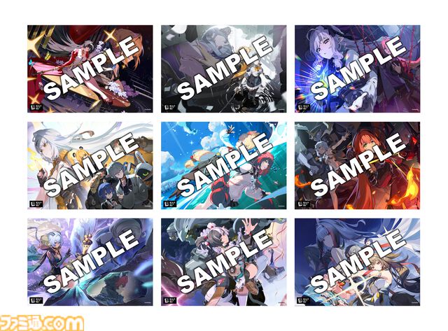 『ゼンゼロ』ファミマコラボが1月20日より開催。エレンとライカンの書き下ろしイラストを使用したアクスタや缶バッジなどが販売