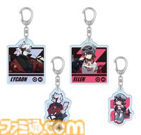 『ゼンゼロ』ファミマコラボが1月20日より開催。エレンとライカンの書き下ろしイラストを使用したアクスタや缶バッジなどが販売