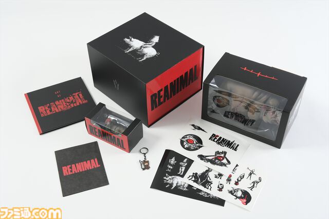 『REANIMAL（リアニマル）』限定版コレクターズボックスの内容をいち早くチェック。超リアルなBUCKET＆PIGのフィギュアや約80ページのアートブックなどファン垂涎のアイテムがずらり