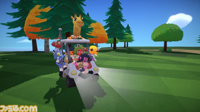 『スーパーバトルゴルフ』対戦相手にボールをぶつけてカートで突撃し、衛星レーザーを撃ち込む“なんでもあり”マルチプレイゴルフ。2月20日発売