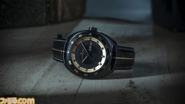 『バイオハザード レクイエム』劇中でレオンとグレースが着用するハミルトンの時計が現実世界に登場。各2000本限定の特別仕様で販売