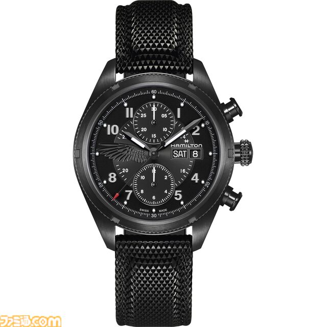 『バイオハザード レクイエム』劇中でレオンとグレースが着用するハミルトンの時計が現実世界に登場。各2000本限定の特別仕様で販売