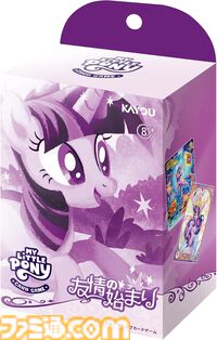 『マイリトルポニー』TCGが日本上陸。トワイライトスパークル、ピンキーパイ、アップルジャック、ラリティ、レインボーダッシュ、フラッターシャイのスターターデッキが2月14日に発売