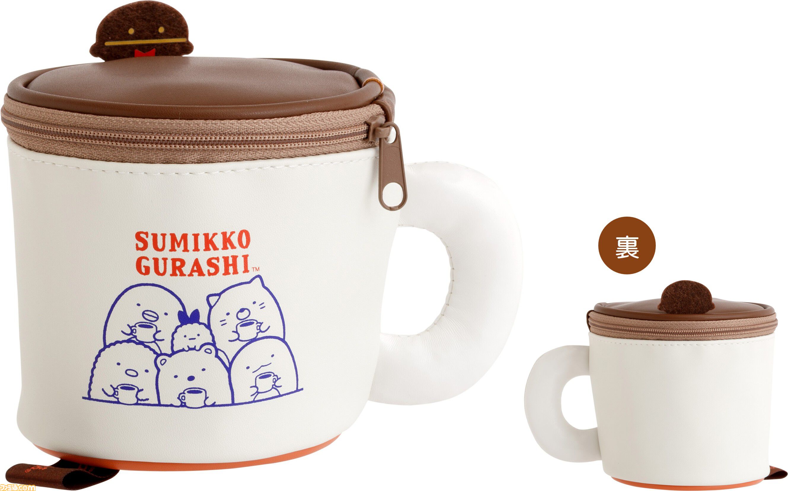 すみっコぐらし』コメダ珈琲店の名物メニューを前にしたすみっコたちが