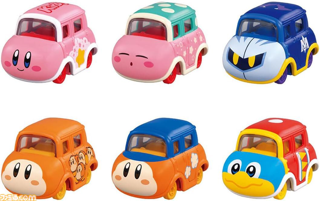 ドリームトミカ 星のカービィコレクション”本日（1/17）発売。カービィ
