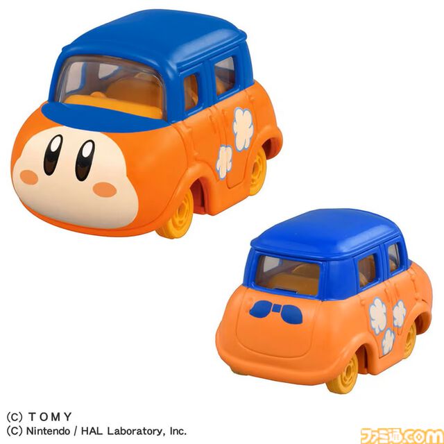 “ドリームトミカ 星のカービィコレクション”本日（1/17）発売。カービィ、ワドルディ、メタナイト、デデデがかわいいミニカーに