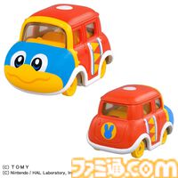 “ドリームトミカ 星のカービィコレクション”本日（1/17）発売。カービィ、ワドルディ、メタナイト、デデデがかわいいミニカーに