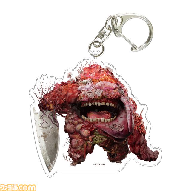 『サイレントヒルf』名台詞をバックに雛子が立つアクスタが登場。“アヤカカシ”、“ココロノアナヲフサゲヌ咲子”などバケモノたちのアクキーも