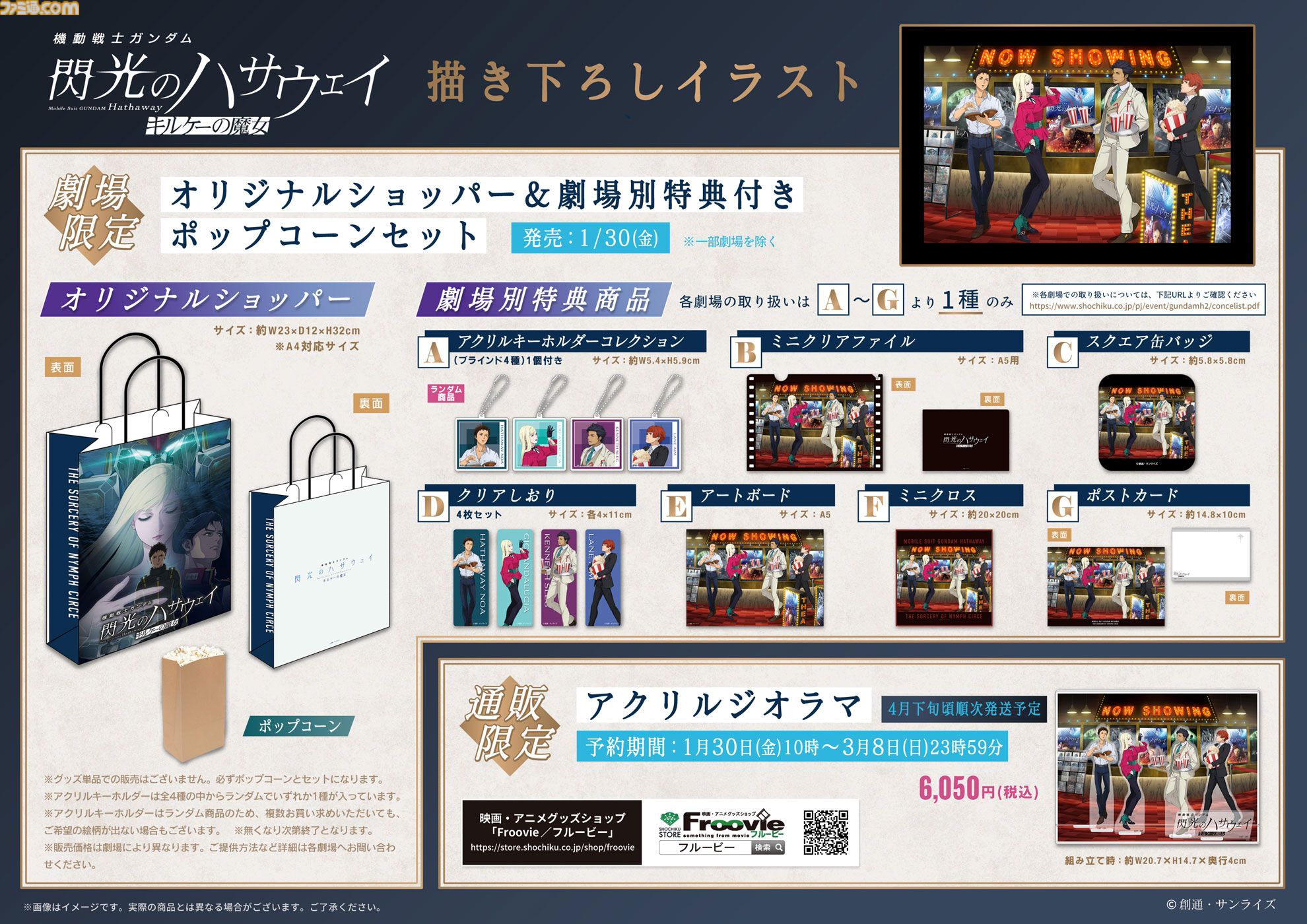 ガンダム 閃光のハサウェイ キルケーの魔女』入場者プレゼントは