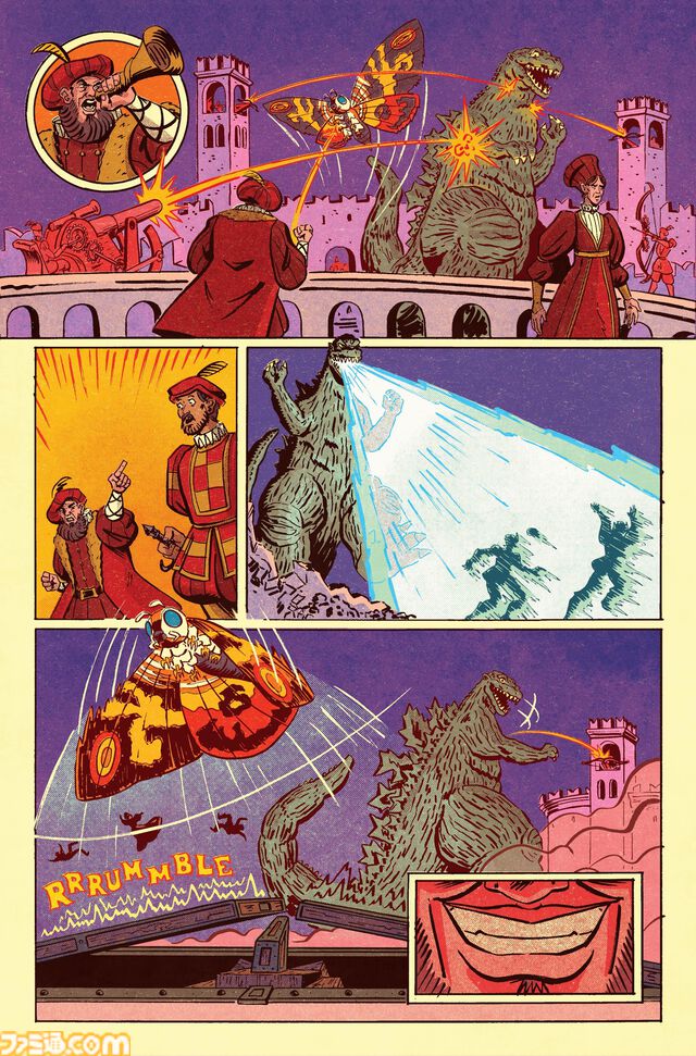 『ロミオとジュリエットとゴジラ』海外で発売決定。シェイクスピアの最高傑作に“ゴジラ視点”を加えて再解釈。ラブロマンスと大規模破壊が同時に楽しめる