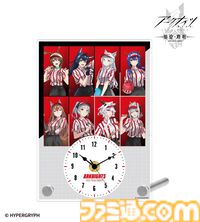 『アークナイツ』ラウンド1のスタッフ制服を着たアーミヤたちのアクスタやステッカーなどのコラボグッズが発売。AMNIBUSにて受注受付中