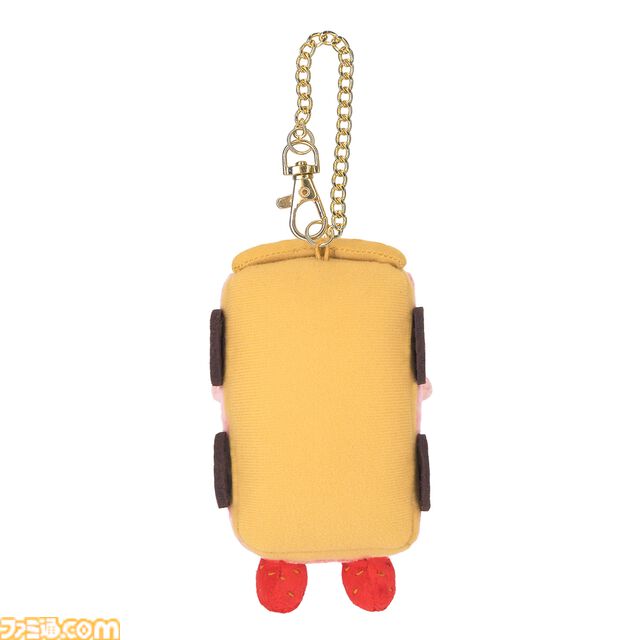 『星のカービィ ディスカバリー』くるまほおばりケーキのぬいぐるみが三英貿易より発売。手乗りサイズとマスコットの2種がラインアップ