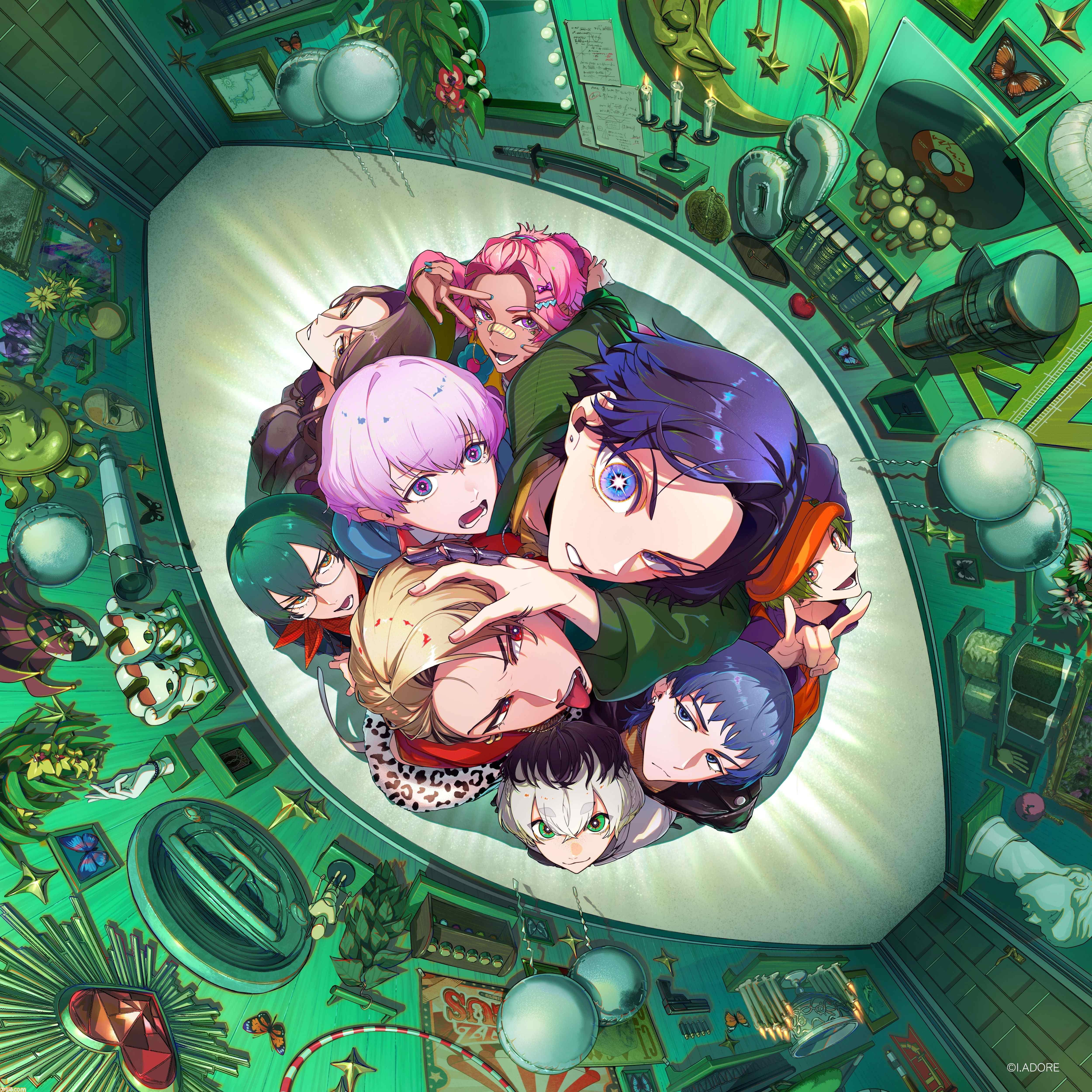 『I.ADORE』（アイアドア） キャラクターデザインを務めるくにゃもんによるキービジュアルが公開。公式サイトでは始動日に向けたカウントダウンがスタート