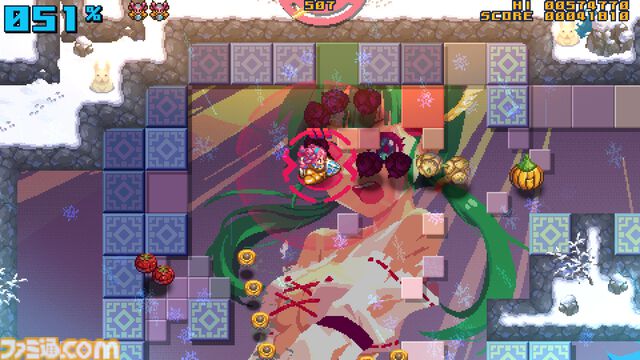 『ズ・ギュバーーン！』床を破壊して女の子を救うツインスティックシューター。迫りくる敵を撃って撃って撃ちまくる【本日配信】