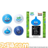 『ドラクエ』スライムやばくだんいわがゴルフボールに。ゴルフ用品を取り扱う新ブランド“DRAGON QUEST GOLF”で2月6日より発売【ドラゴンクエスト】