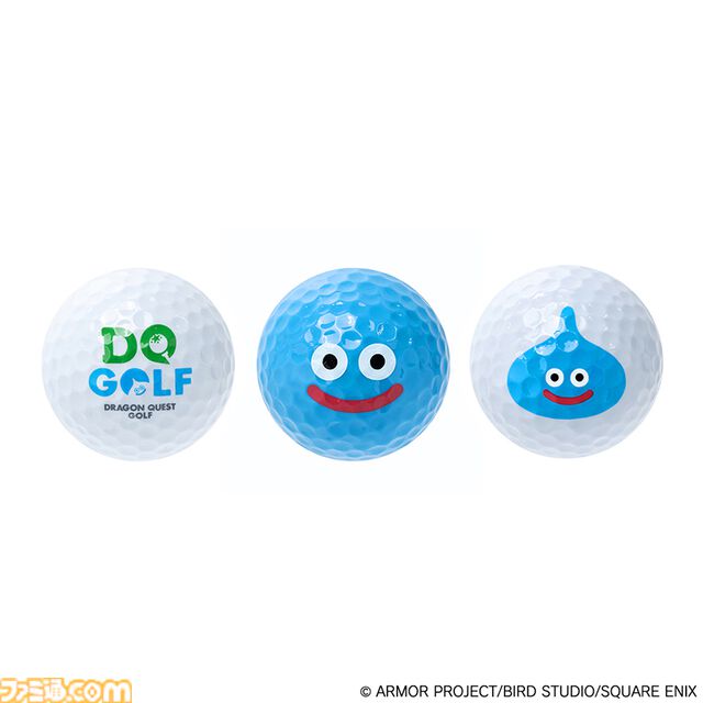 『ドラクエ』スライムやばくだんいわがゴルフボールに。ゴルフ用品を取り扱う新ブランド“DRAGON QUEST GOLF”で2月6日より発売【ドラゴンクエスト】