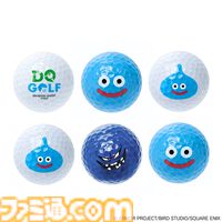 『ドラクエ』スライムやばくだんいわがゴルフボールに。ゴルフ用品を取り扱う新ブランド“DRAGON QUEST GOLF”で2月6日より発売【ドラゴンクエスト】