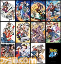 『テニスの王子様』許斐剛氏がマーティを描く！ 『バック・トゥ・ザ・フューチャー』博多マルイPOP UP SHOPにて著名イラストレーター11名の複製原画が展示。許斐氏は初参戦