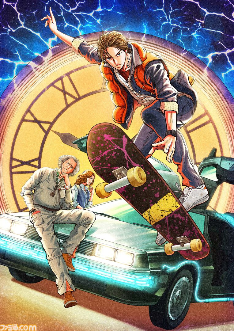 テニスの王子様』許斐剛氏がマーティを描く！ 『バック・トゥ・ザ
