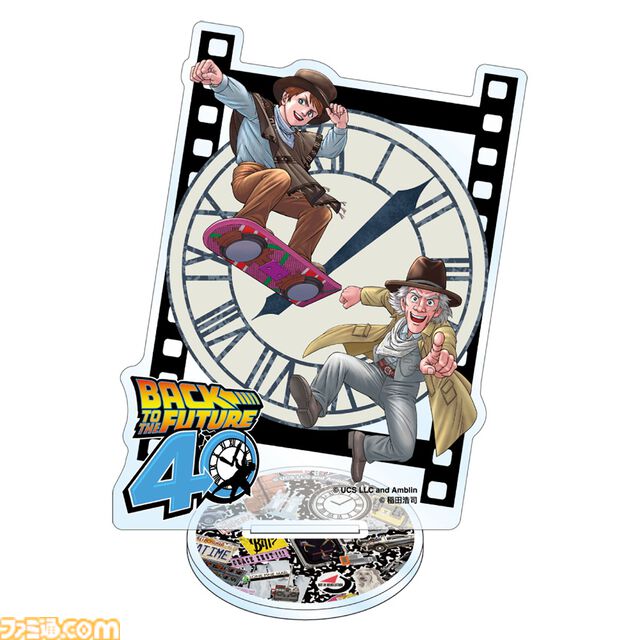 『テニスの王子様』許斐剛氏がマーティを描く！ 『バック・トゥ・ザ・フューチャー』博多マルイPOP UP SHOPにて著名イラストレーター11名の複製原画が展示。許斐氏は初参戦