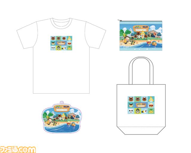 『あつ森』×名古屋シーライフ水族館とのコラボイベントが1月30日より開催。限定グッズの販売や貝殻のリース作り体験などが楽しめる