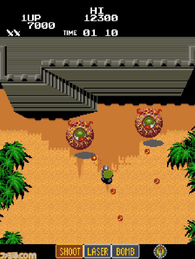 【アケアカ】『ラビリンスランナー』1月22日配信。さらわれたパパイヤ姫を救うため、邪悪なデビルに立ち向かうコナミのシューティングゲーム