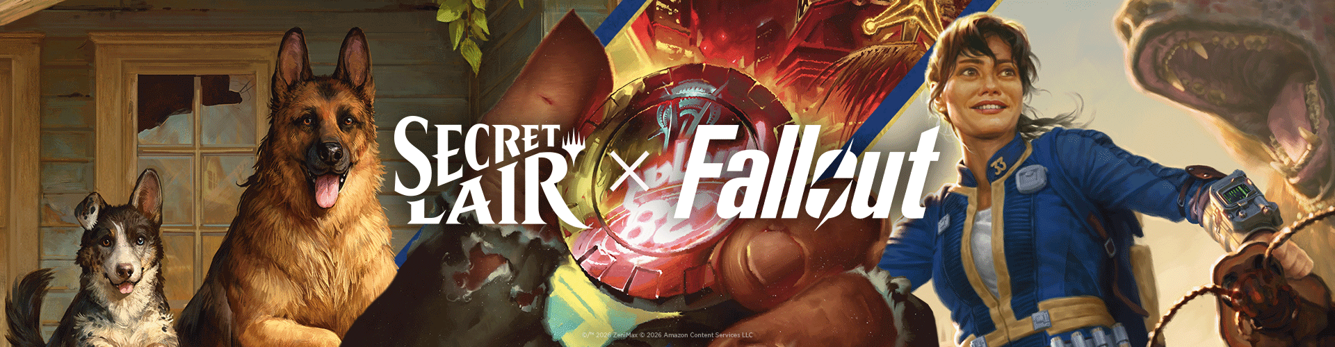 【MTG】『フォールアウト』の世界を再現したコレクション“Secret Lair: Rad Superdrop”が1月27日より数量限定で発売