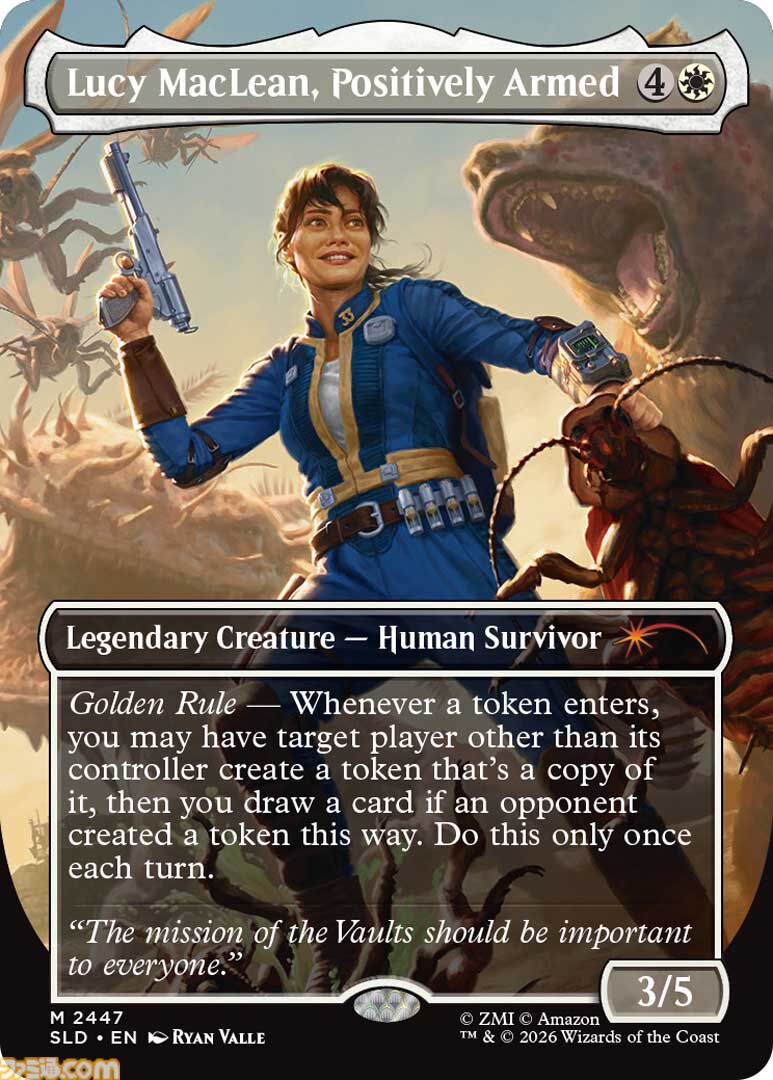 【MTG】『フォールアウト』の世界を再現したコレクション“Secret Lair: Rad Superdrop”が1月27日より数量限定で発売