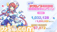 『テクロノス』事前登録者数15万人突破でガチャチケット合計9枚プレゼント。ガチャに新キャラ“ラビィ”と“フランカ”追加＆出現率アップ