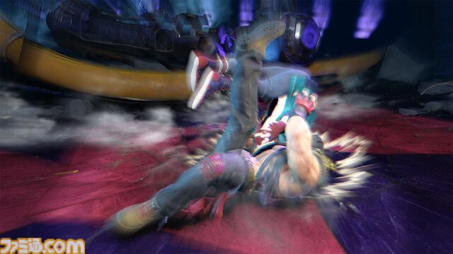 『スト6』アレックスが3月17日より配信決定。アレクのテーマ曲はなんとJAM Project。ケニー・オメガが一部モーションキャプチャを担当