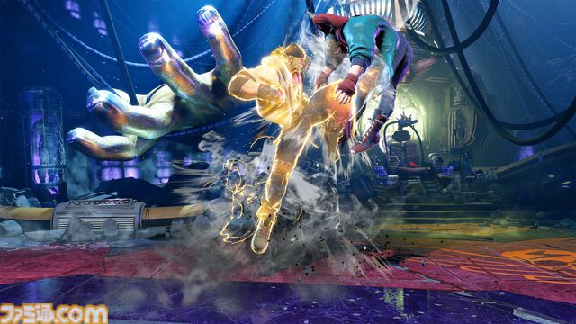 『スト6』アレックスが3月17日より配信決定。アレクのテーマ曲はなんとJAM Project。ケニー・オメガが一部モーションキャプチャを担当