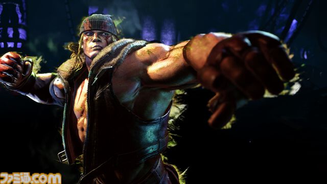 『スト6』アレックスが3月17日より配信決定。アレクのテーマ曲はなんとJAM Project。ケニー・オメガが一部モーションキャプチャを担当