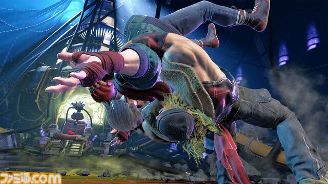 『スト6』アレックスが3月17日より配信決定。アレクのテーマ曲はなんとJAM Project。ケニー・オメガが一部モーションキャプチャを担当