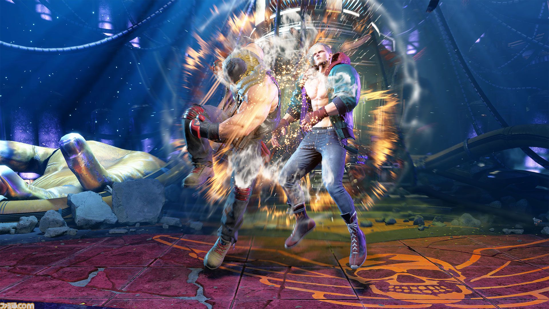 『スト6』アレックスが3月17日より配信決定。アレクのテーマ曲はなんとJAM Project。ケニー・オメガが一部モーションキャプチャを担当